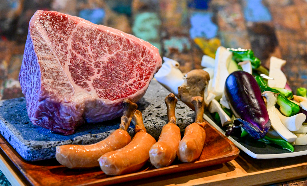 オリーブ牛ステーキBBQ